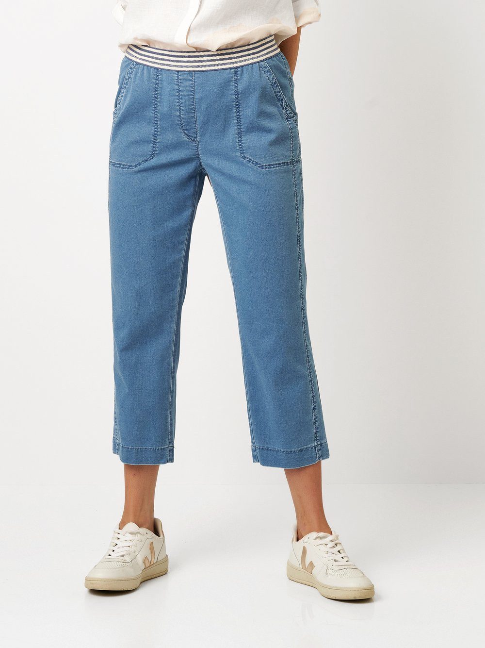 TONI 3/4-Hose "Sue", mit gestreiftem Bund günstig online kaufen