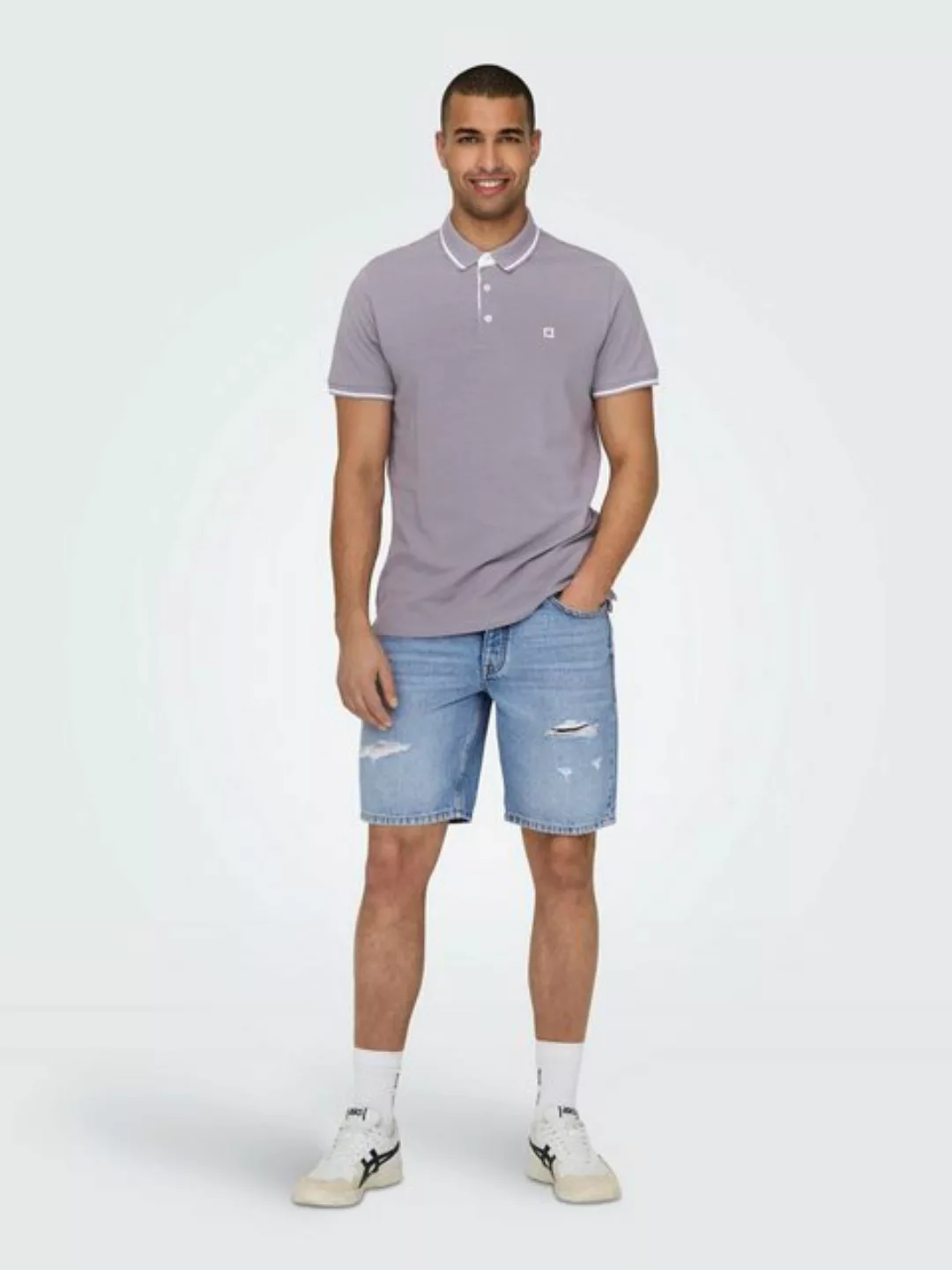 ONLY & SONS Jeansshorts Shorts Denim Midi Bermuda Mid Waist Pants 7726 in H günstig online kaufen