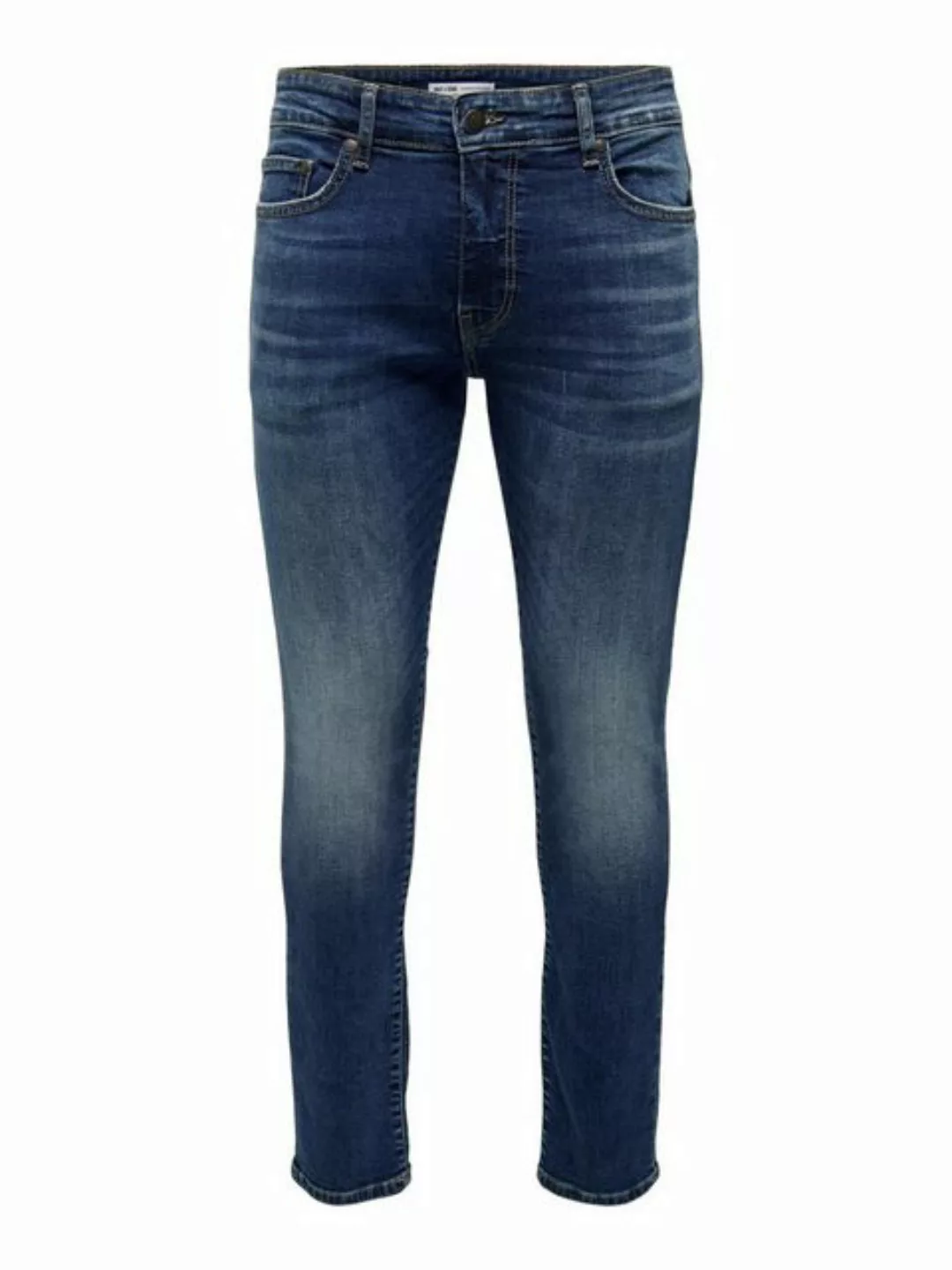 Only & Sons Herren Jeans ONSLOOM SLIM 6921 - Slim Fit - Blau - Blue Black D günstig online kaufen