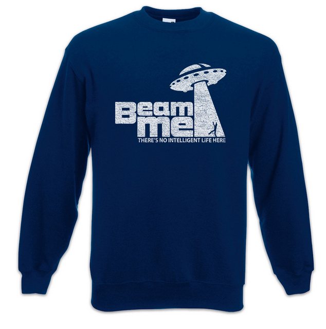 Urban Backwoods Sweatshirt UFO Beam Me Sweatshirt Gamer Gaming Games Pixel günstig online kaufen