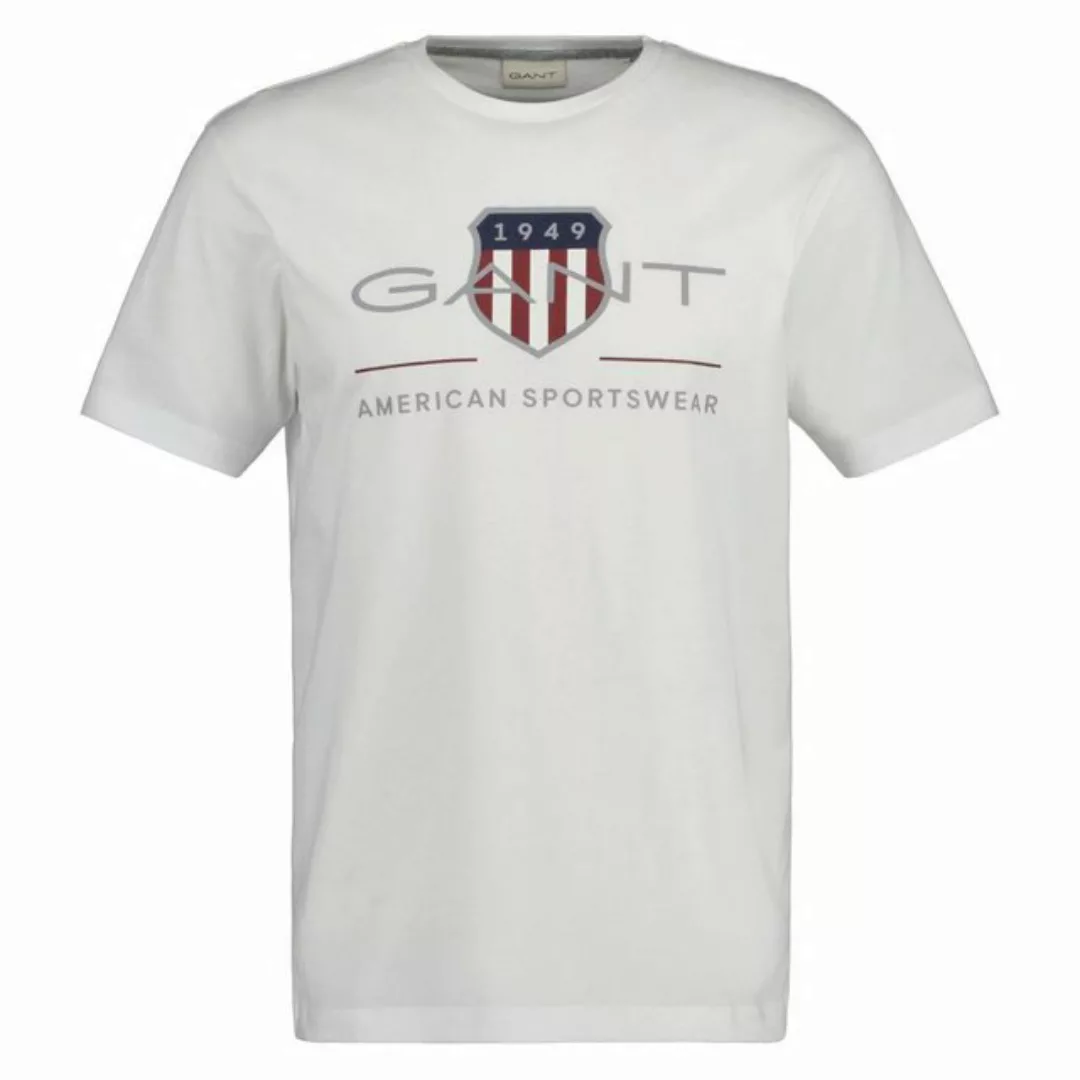 Gant T-shirt Logo Navy - Größe XXL günstig online kaufen