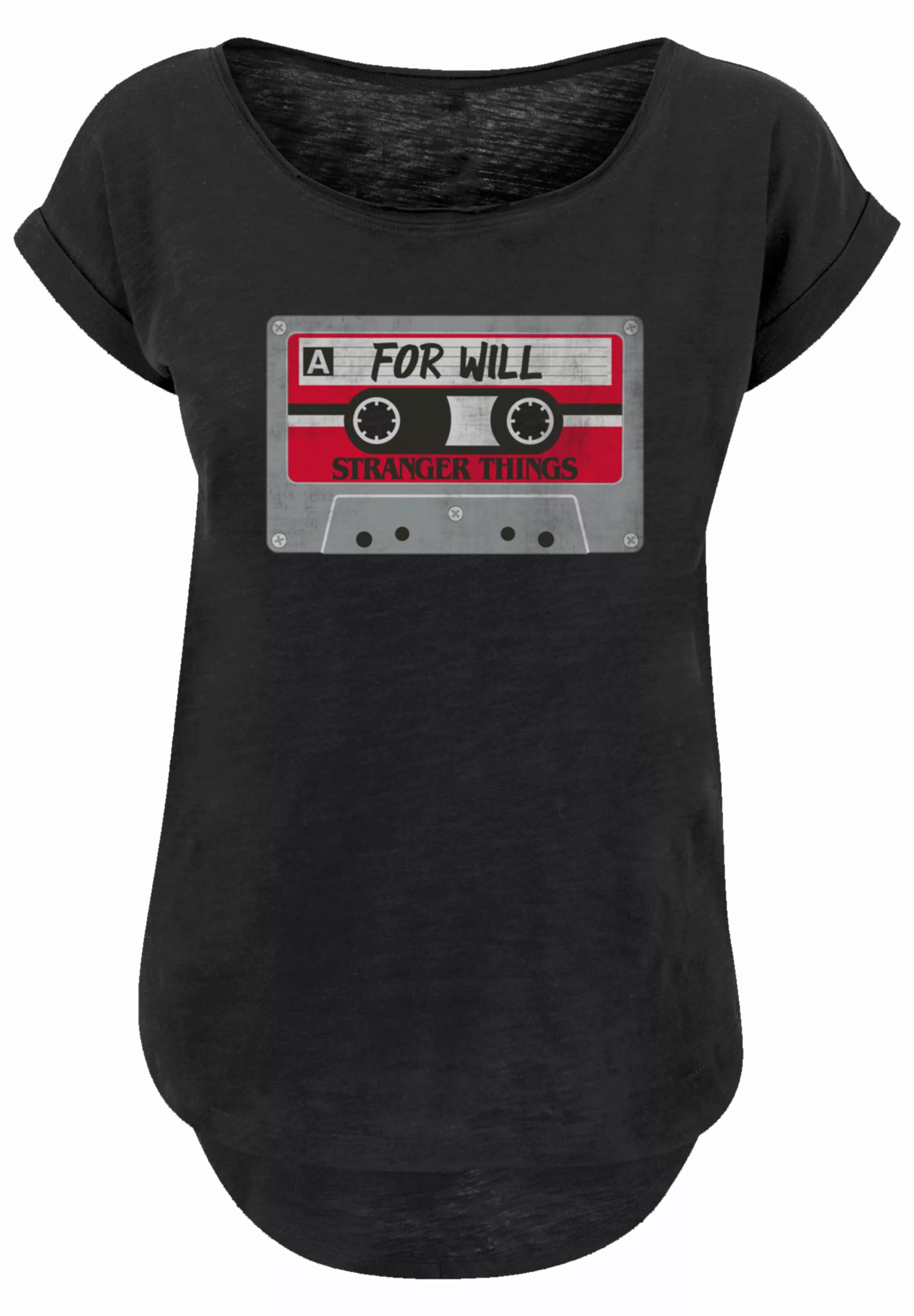 F4NT4STIC T-Shirt "Stranger Things Cassette For Will", Premium Qualität günstig online kaufen