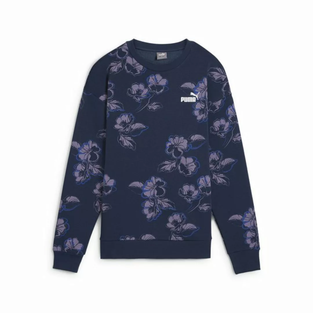 PUMA Sweatshirt ESS+ FLORAL VIBES Crew Fleece-Sweatshirt Damen günstig online kaufen