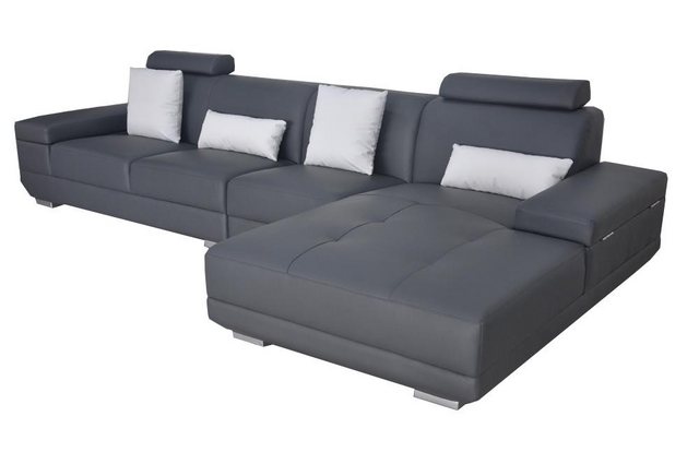 Xlmoebel Ecksofa Moderne Design-Sofa mit USB-Anschluss und Ledersitzgarnitu günstig online kaufen