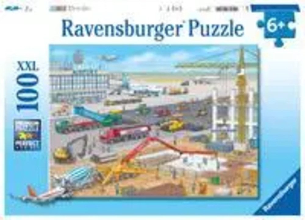 Ravensburger Puzzle Baustelle am Flughafen. Kinderpuzzle günstig online kaufen