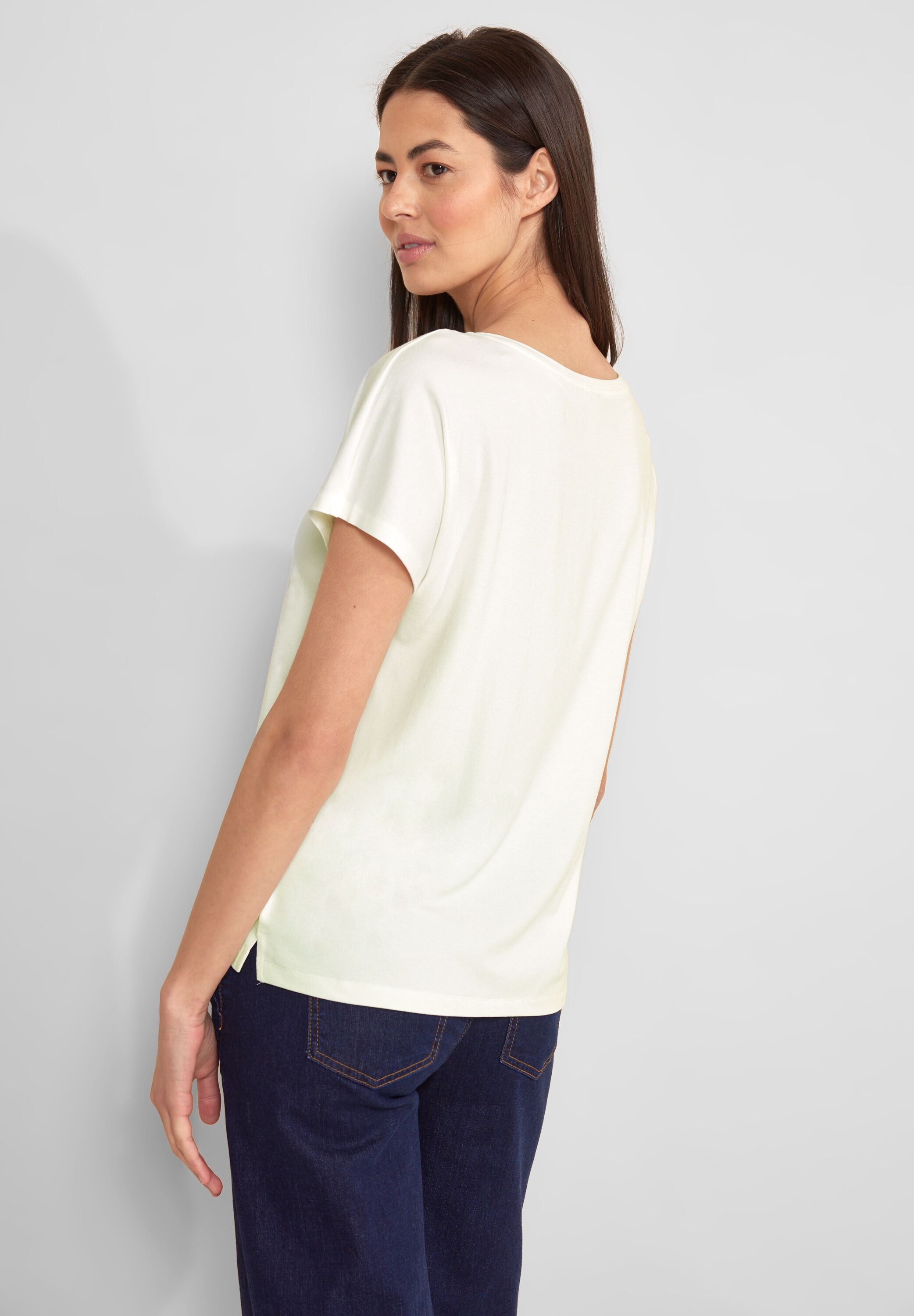 STREET ONE Shirttop, in Unifarbe günstig online kaufen