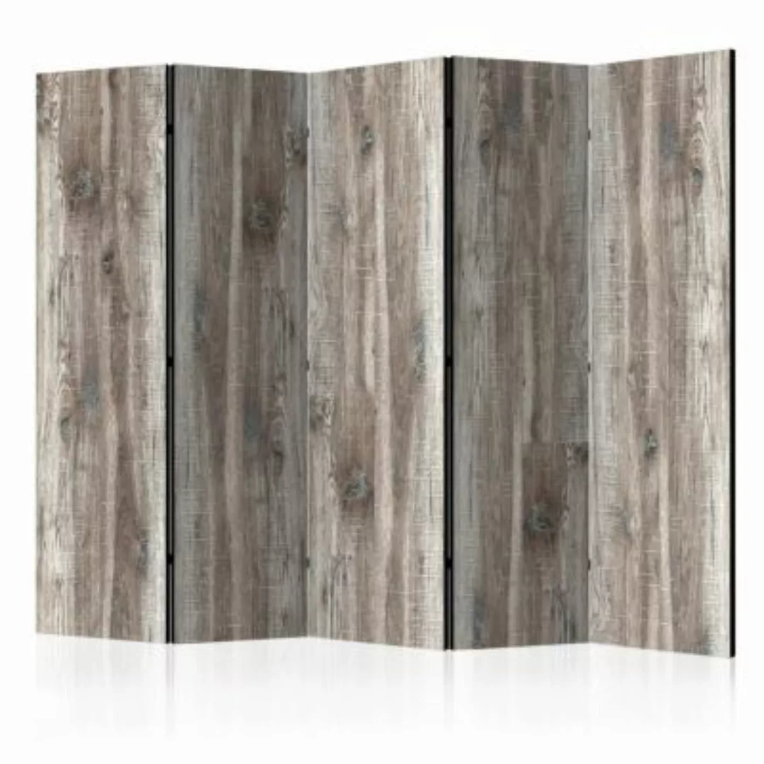 artgeist Paravent Stylish Wood II [Room Dividers] braun/beige Gr. 225 x 172 günstig online kaufen