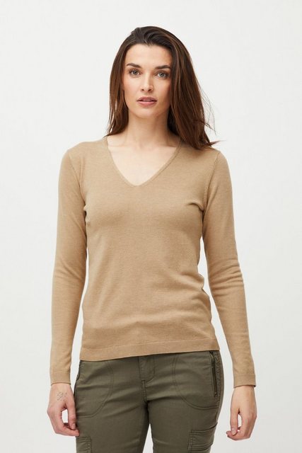 Pulz Jeans Strickpullover PZSARA LS Vneck Pullover günstig online kaufen