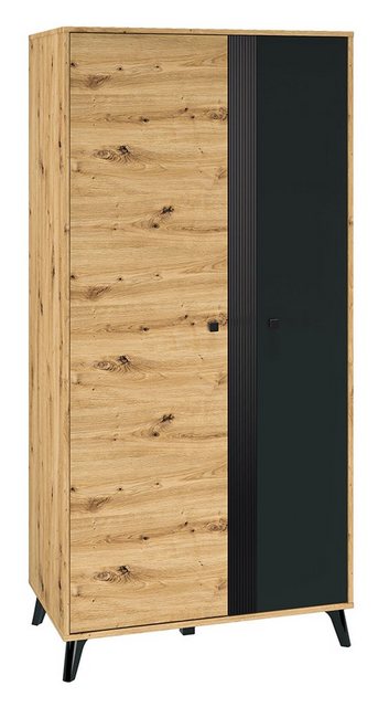 Feldmann-Wohnen Kleiderschrank Elizabeth (1-St., 1-teilig) 92cm eiche artis günstig online kaufen