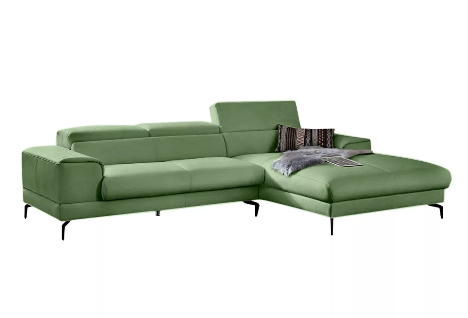 W.SCHILLIG Ecksofa "piedroo, Designsofa mit tollem Sitzkomfort, L-Form", Ko günstig online kaufen