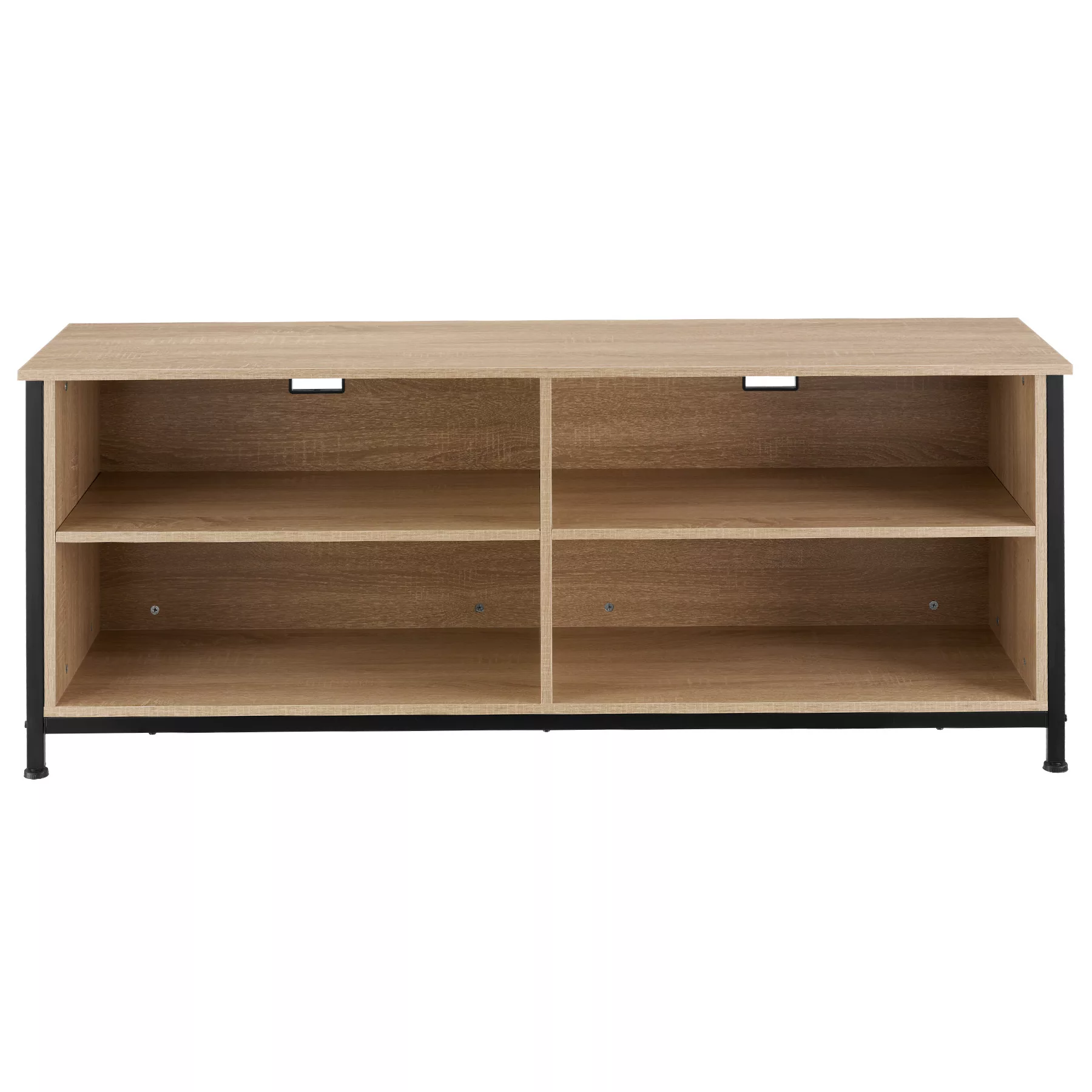 Sideboard Navan 147x41x60,5cm - Industrial Holz hell, Eiche Sonoma günstig online kaufen