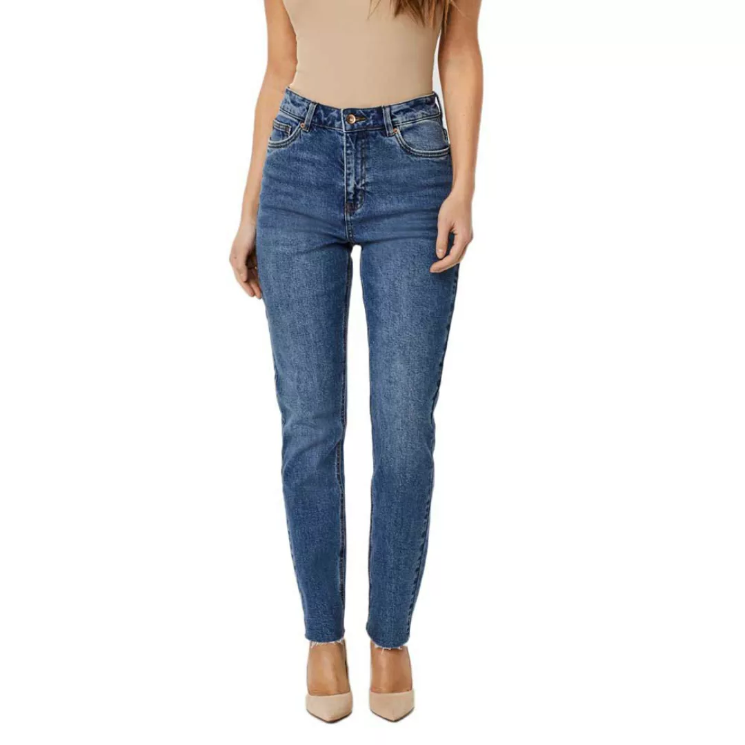 Vero Moda Brenda High Waist Straight Jeans 27 Medium Blue Denim günstig online kaufen