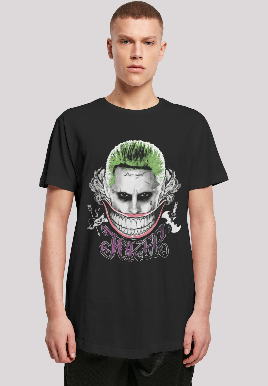 F4NT4STIC T-Shirt "Suicide Squad Joker Coloured Smile", Print günstig online kaufen