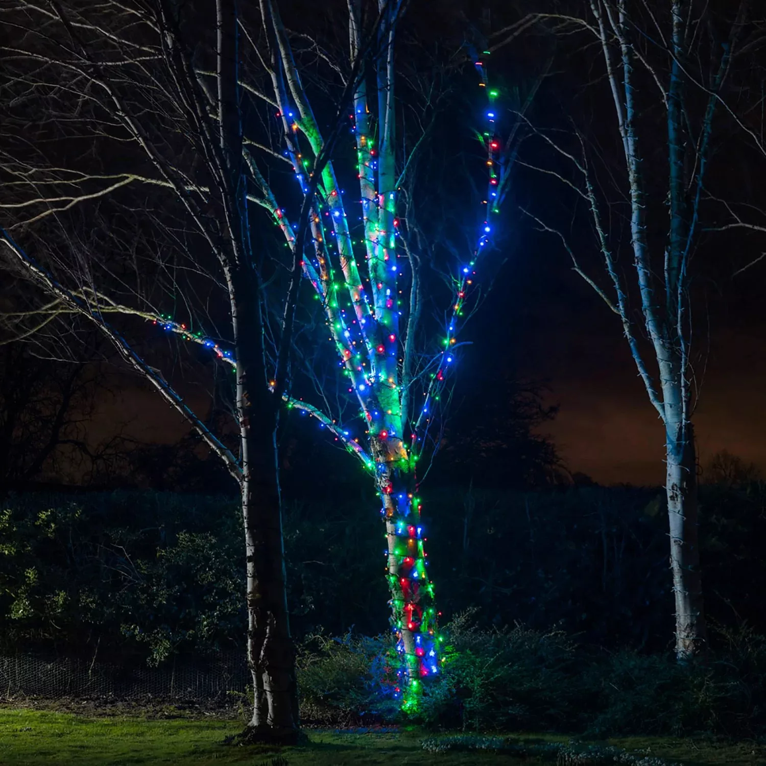 Pro Connect 40m 400er LED Lichterkette bunt koppelbar schwarzes Kabel günstig online kaufen