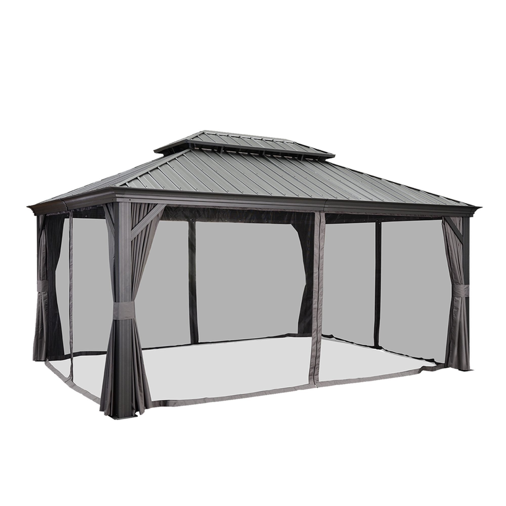 PURPLE LEAF Pavillon Alu Gartenpavillon mit günstig online kaufen