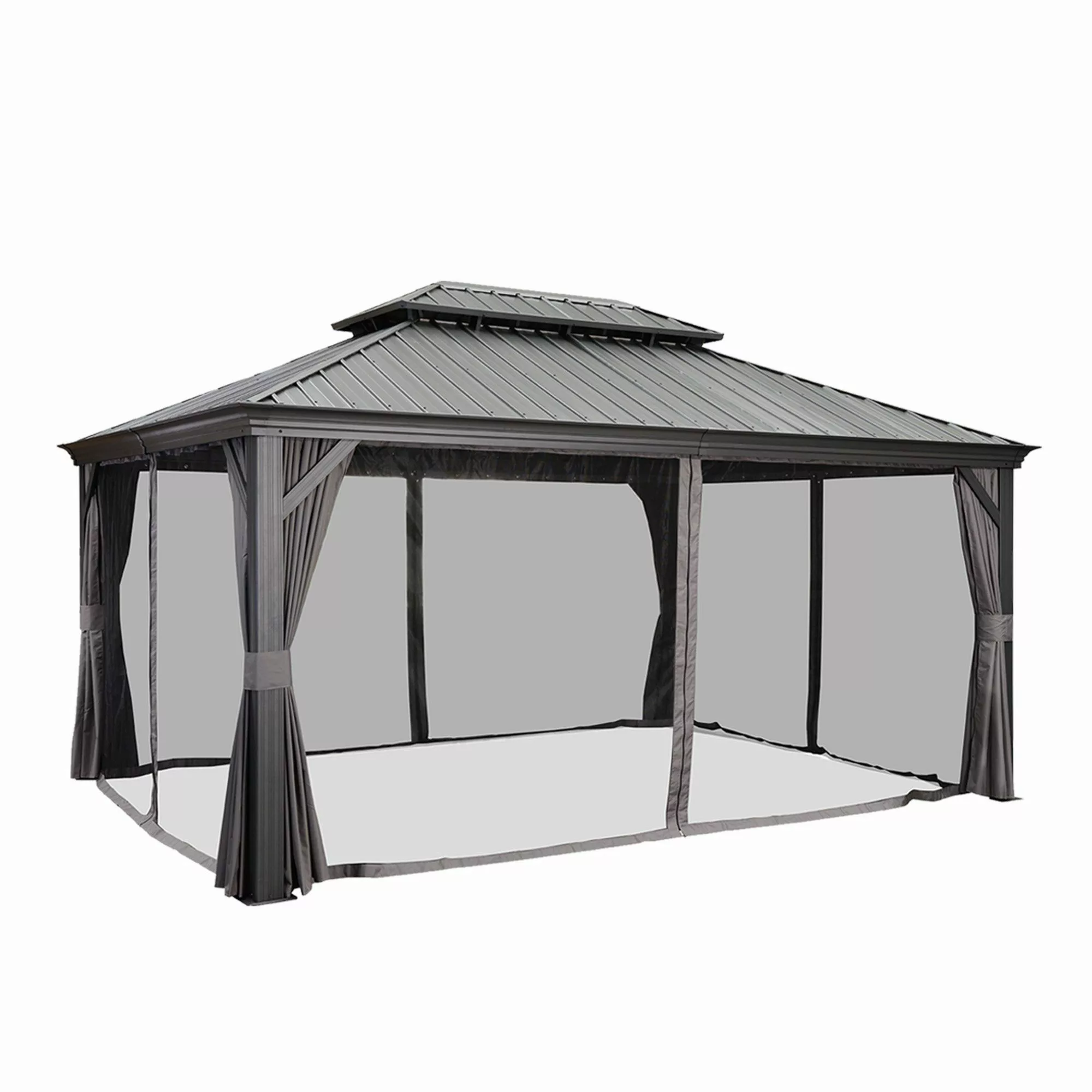 PURPLE LEAF Pavillon Alu Gartenpavillon mit günstig online kaufen