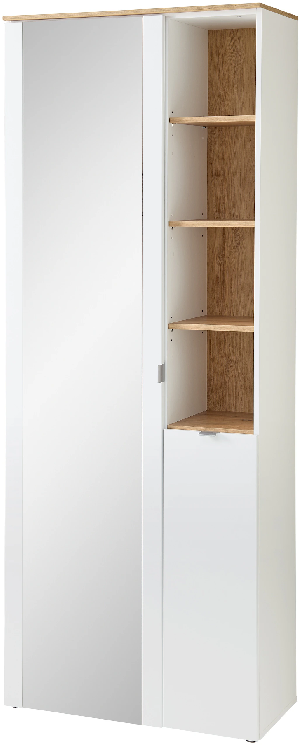 Innostyle Garderobenschrank "BARI Garderobenschrank mit Spiegel, BxHxT 78x2 günstig online kaufen