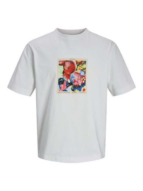 Jack & Jones Kurzarmshirt JORROXBURY PAINTING TEE SS CREW NEC günstig online kaufen