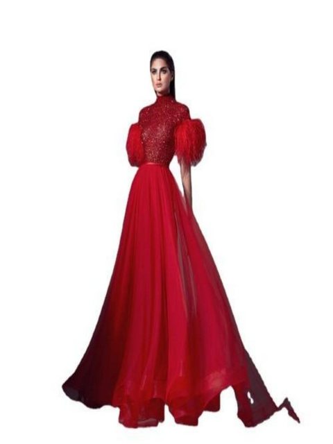 KIKI Abendkleid Modisches Kleid, sexy Mesh-Pailletten-Langrock günstig online kaufen