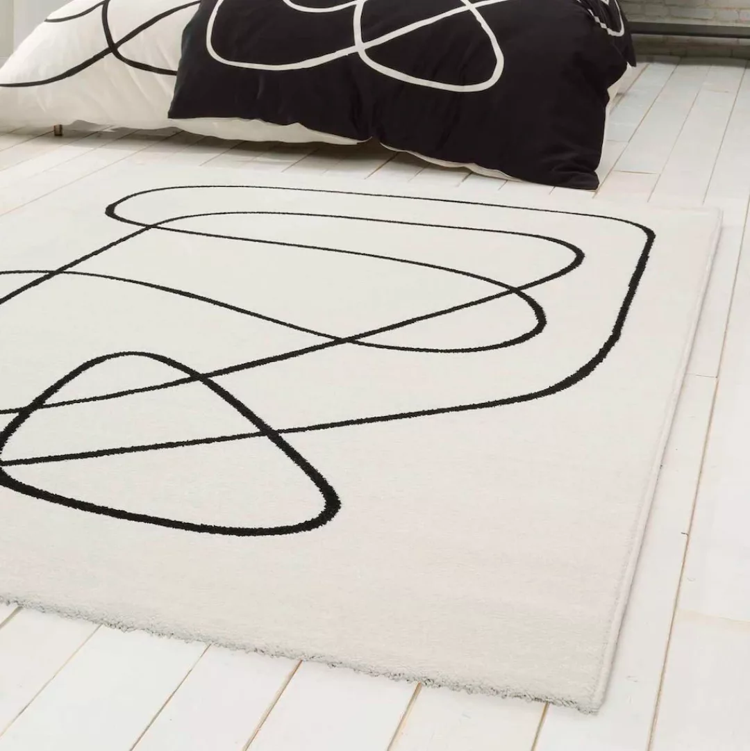 Esprit Teppich »Artist«, rechteckig, Kurzflor Teppich, geometrisch modern, günstig online kaufen