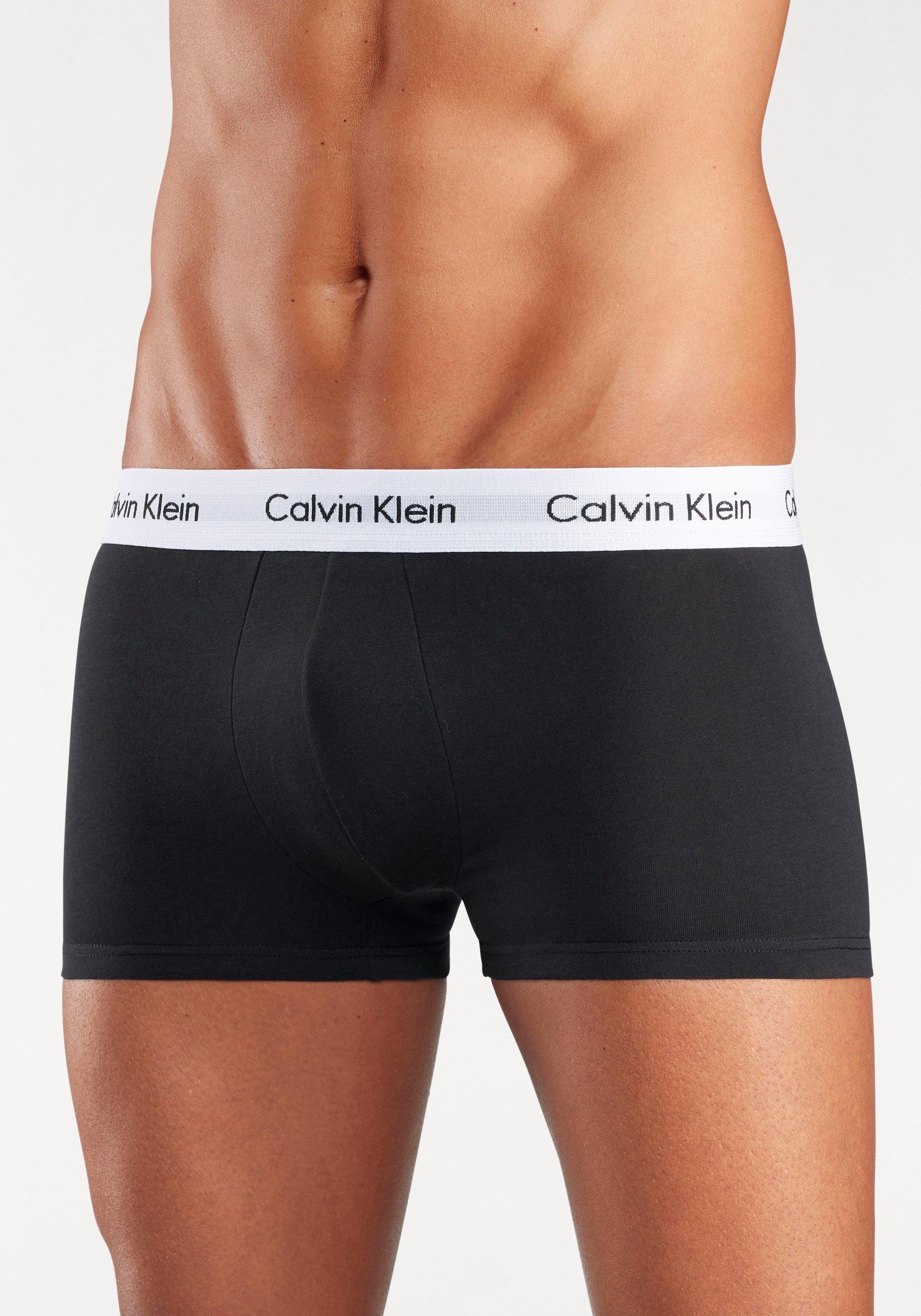 Calvin Klein 3-er Set Low Rise Trunks Schwarz günstig online kaufen