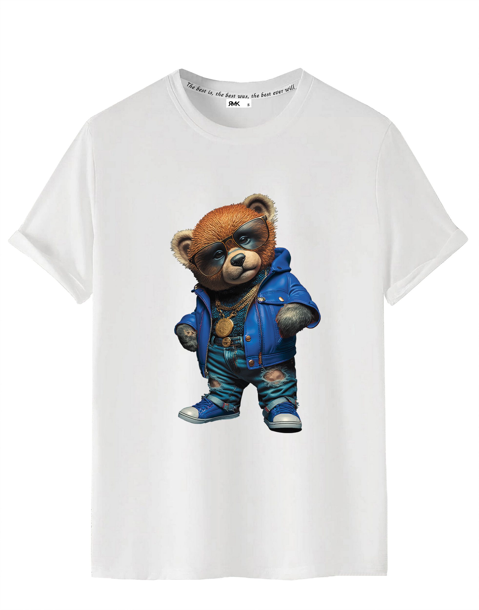 RMK T-Shirt Herren Shirt Sommer Teddybär günstig online kaufen