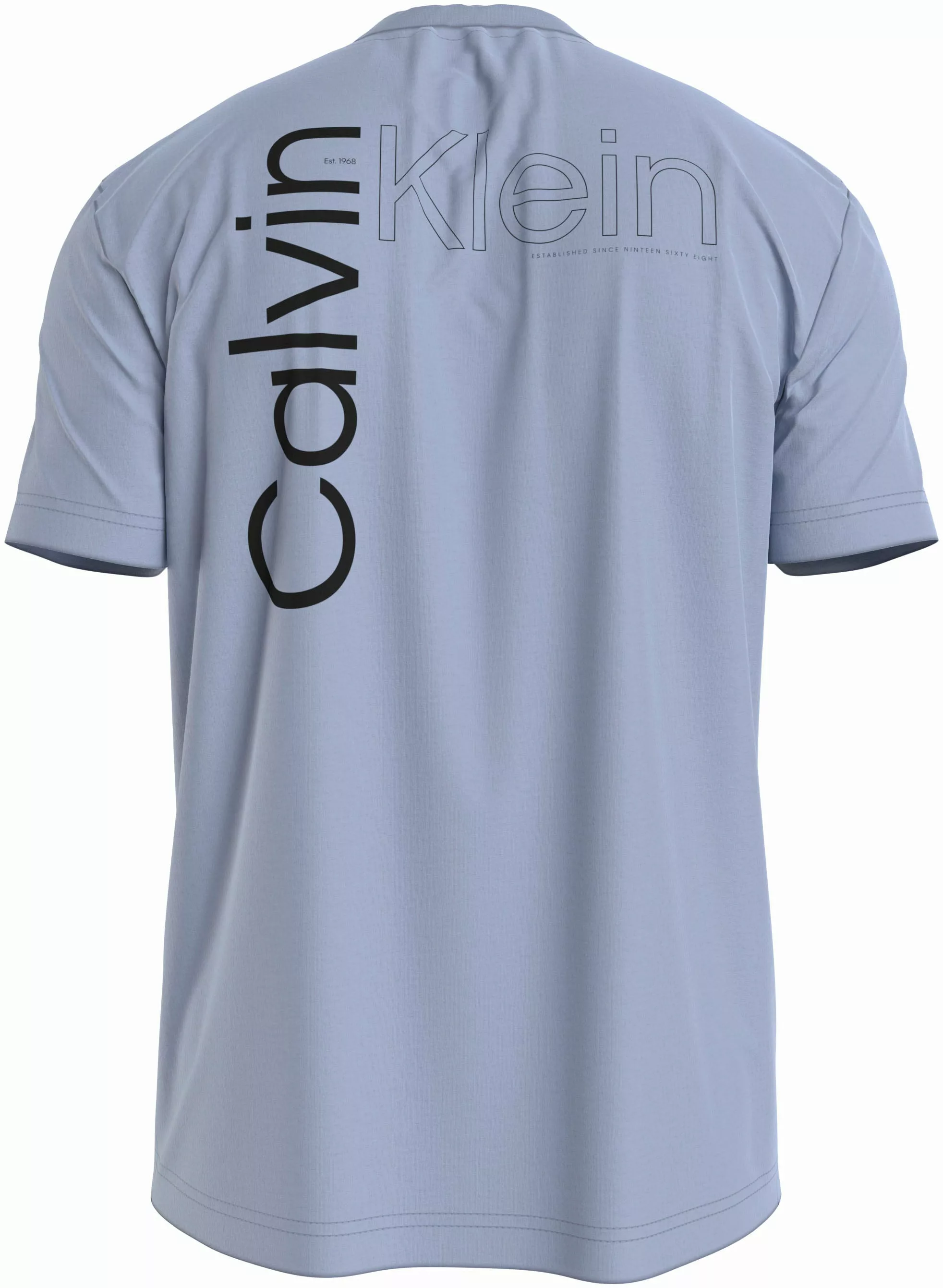 Calvin Klein T-Shirt "ANGLED BACK LOGO T-SHIRT" günstig online kaufen