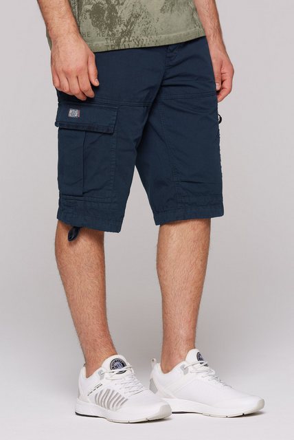 CAMP DAVID Cargoshorts mit Bindeband am Saum günstig online kaufen