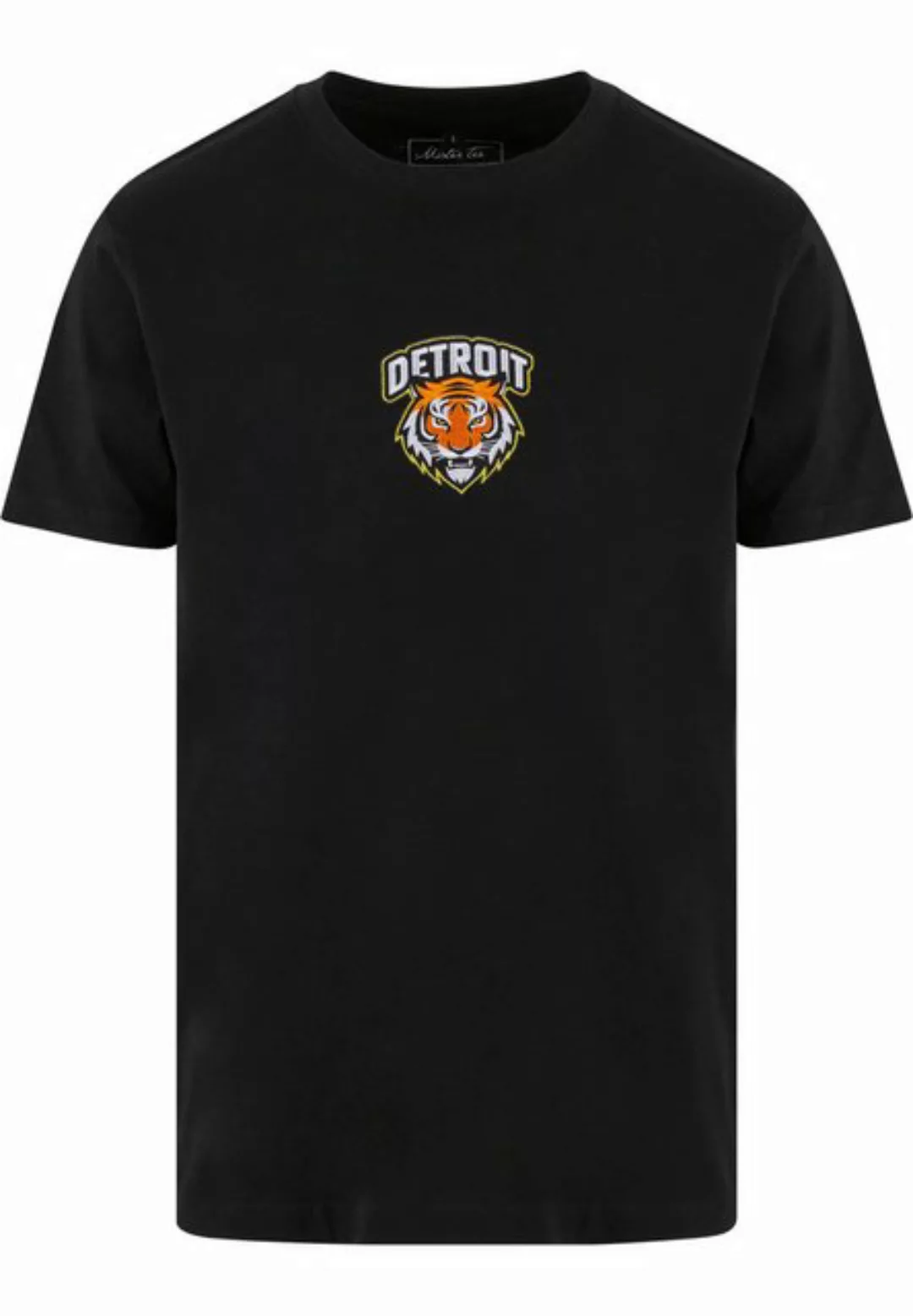 MisterTee T-Shirt "MisterTee Detroit Tiger Head Patch Tee" günstig online kaufen