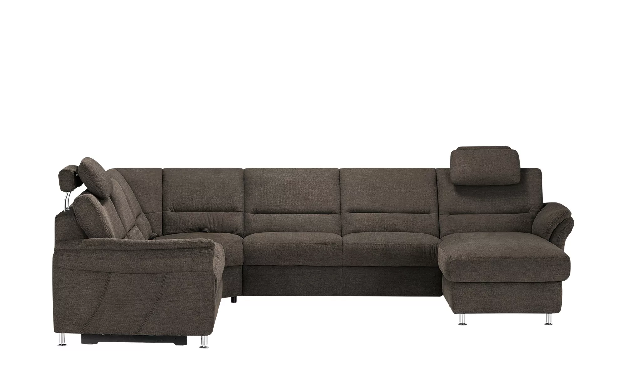 meinSofa Wohnlandschaft  Donald ¦ braun ¦ Maße (cm): B: 335 H: 89 T: 262.0 günstig online kaufen