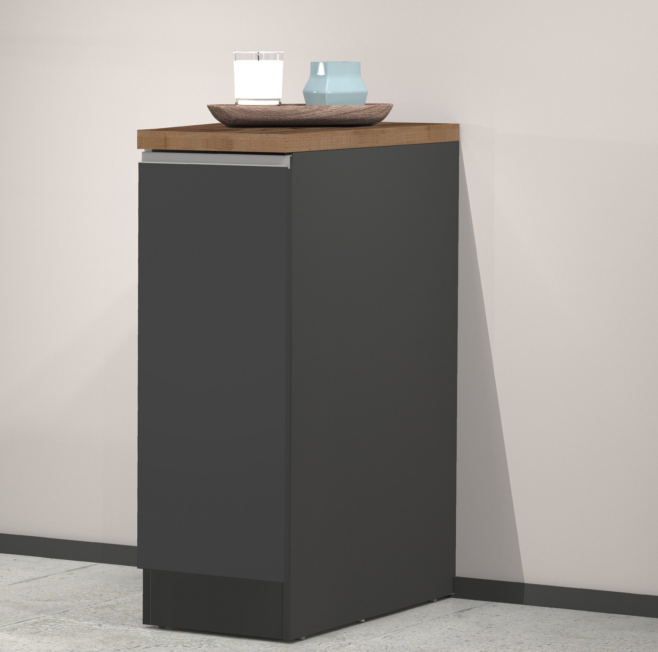 KOCHSTATION Apothekerschrank "KS-Sole,Apothekerkommode", Breite/Höhe 30/85 günstig online kaufen
