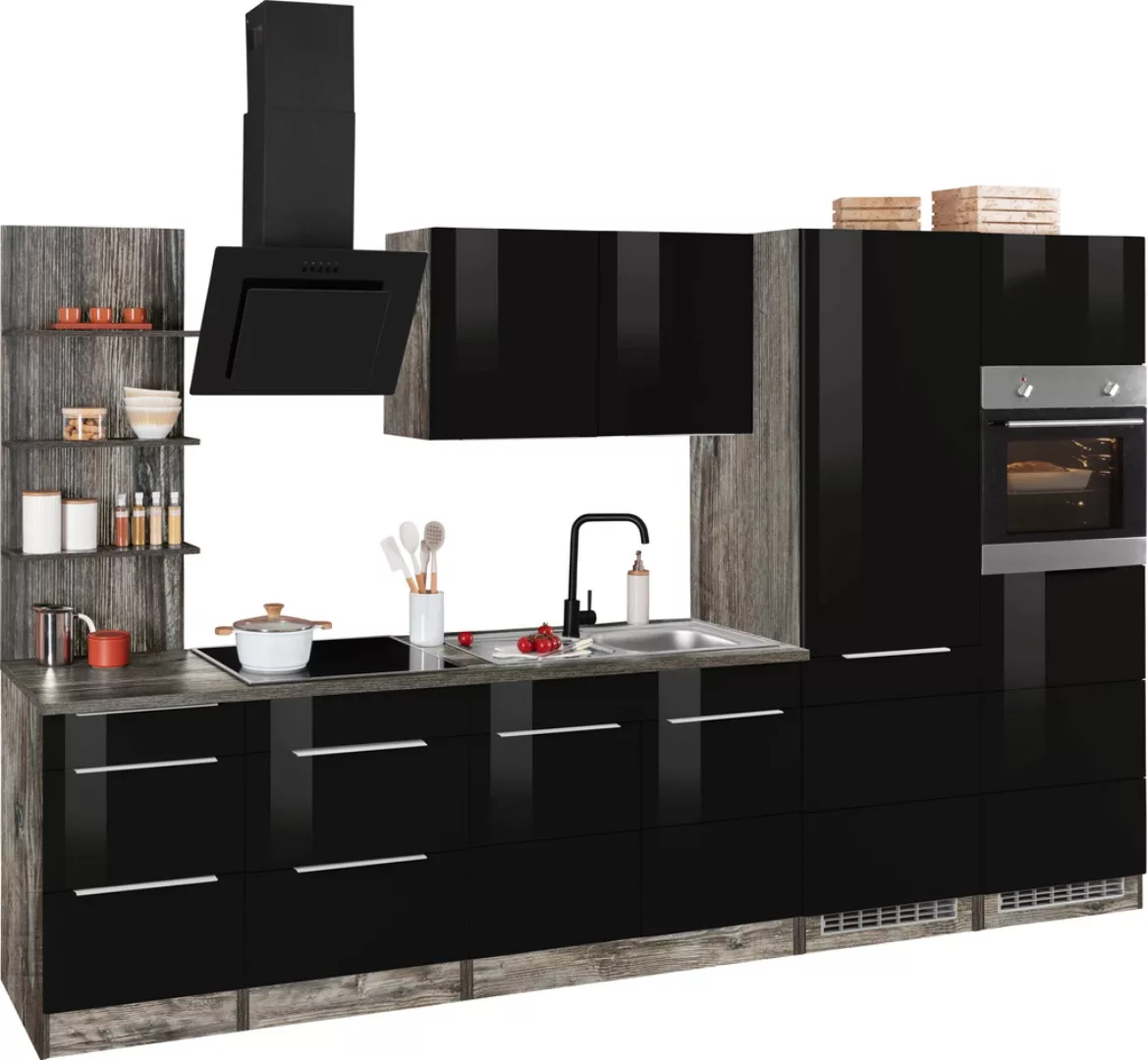 KOCHSTATION Küchenzeile »KS-Brindisi Breite 330 cm«, wahlweise mit E-Geräte günstig online kaufen