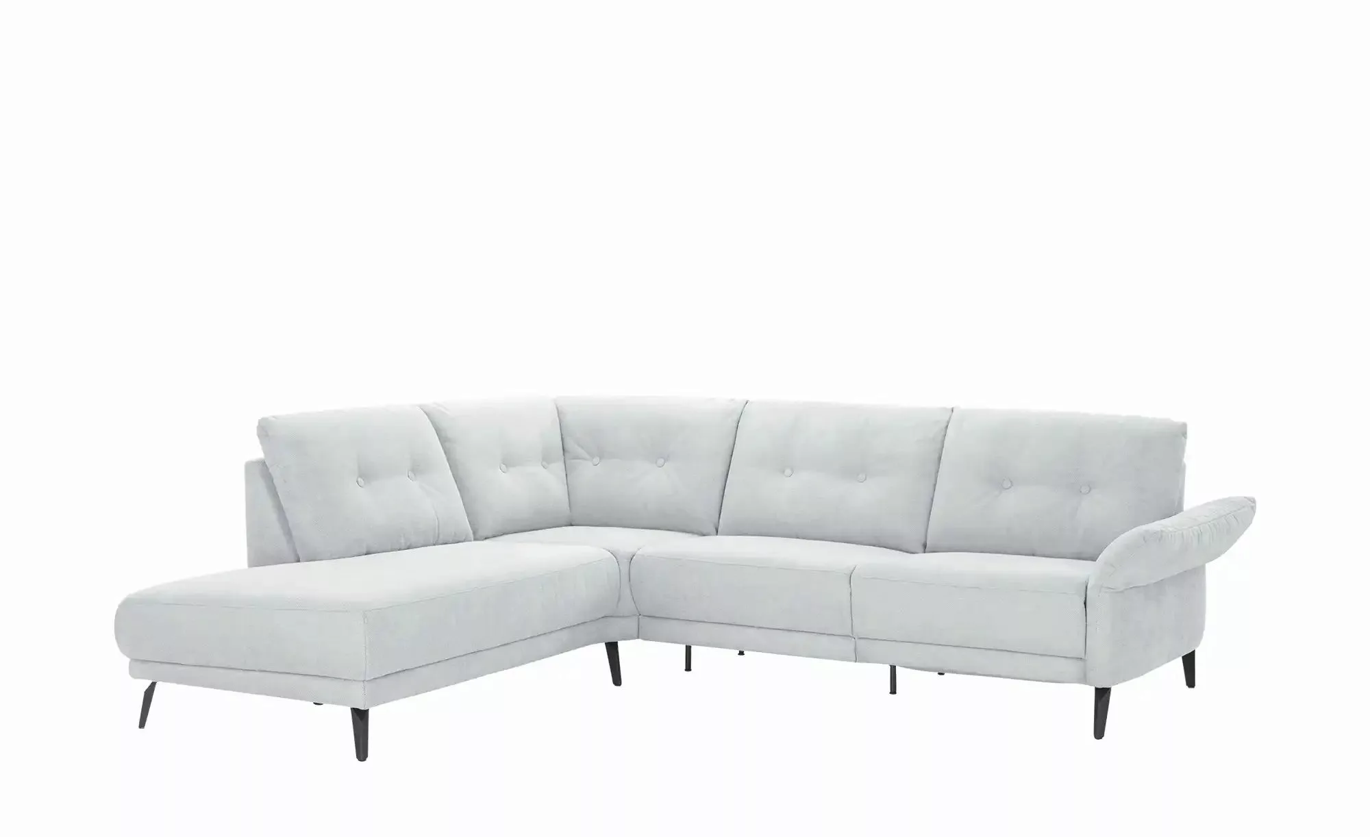 Jette Home Ecksofa   Scope ¦ grau ¦ Maße (cm): B: 258 H: 88 T: 221 Polsterm günstig online kaufen