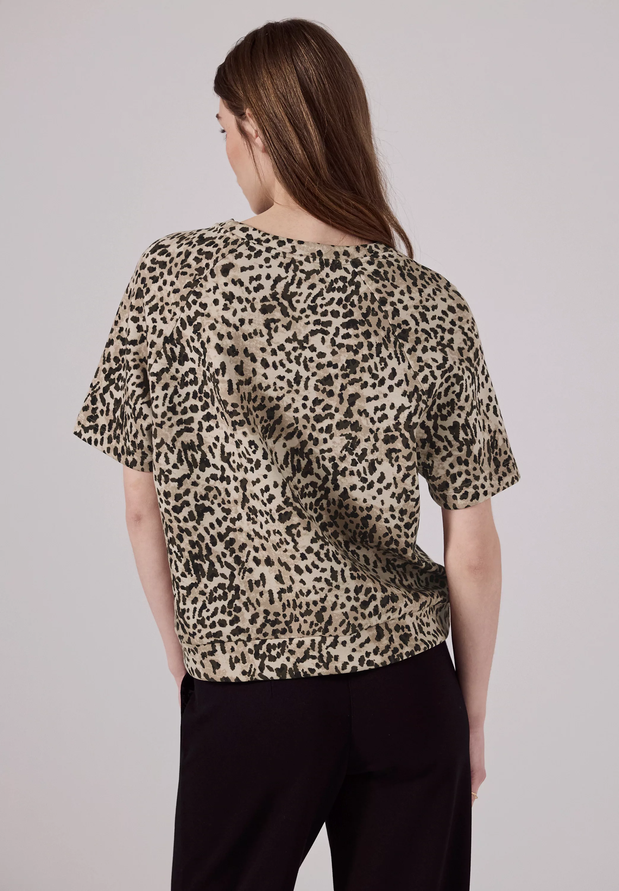 STREET ONE STUDIO T-Shirt, im angesagten Leo-Look günstig online kaufen