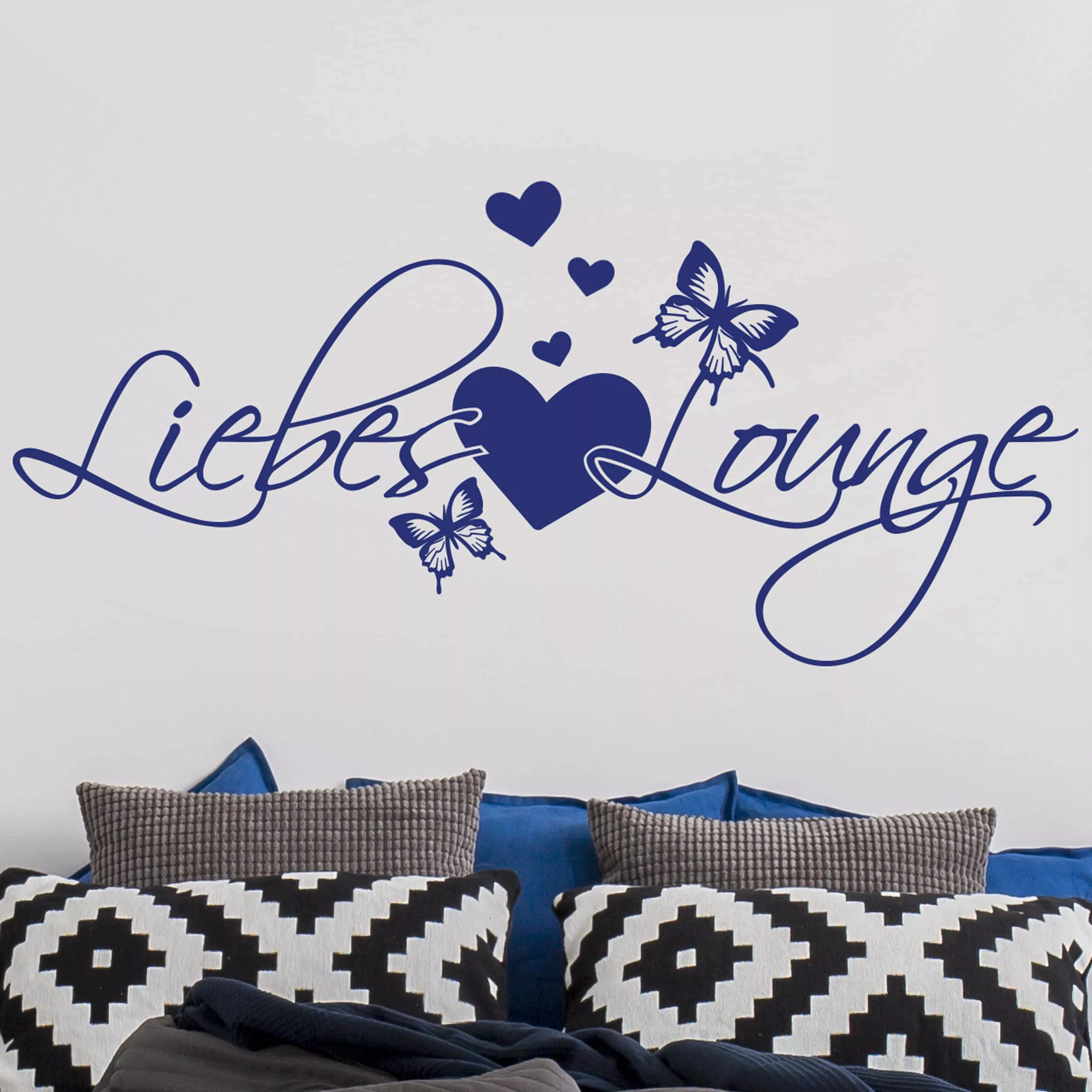 Wandtattoo Spruch Liebes Lounge günstig online kaufen