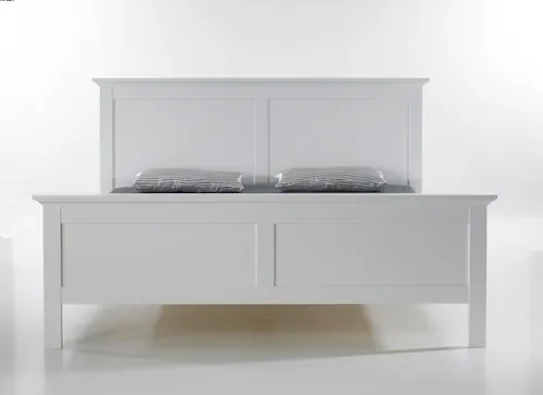 Home affaire Bett "Paris Bettgestell, Doppelbett,", mit Kassetten-Optik an günstig online kaufen