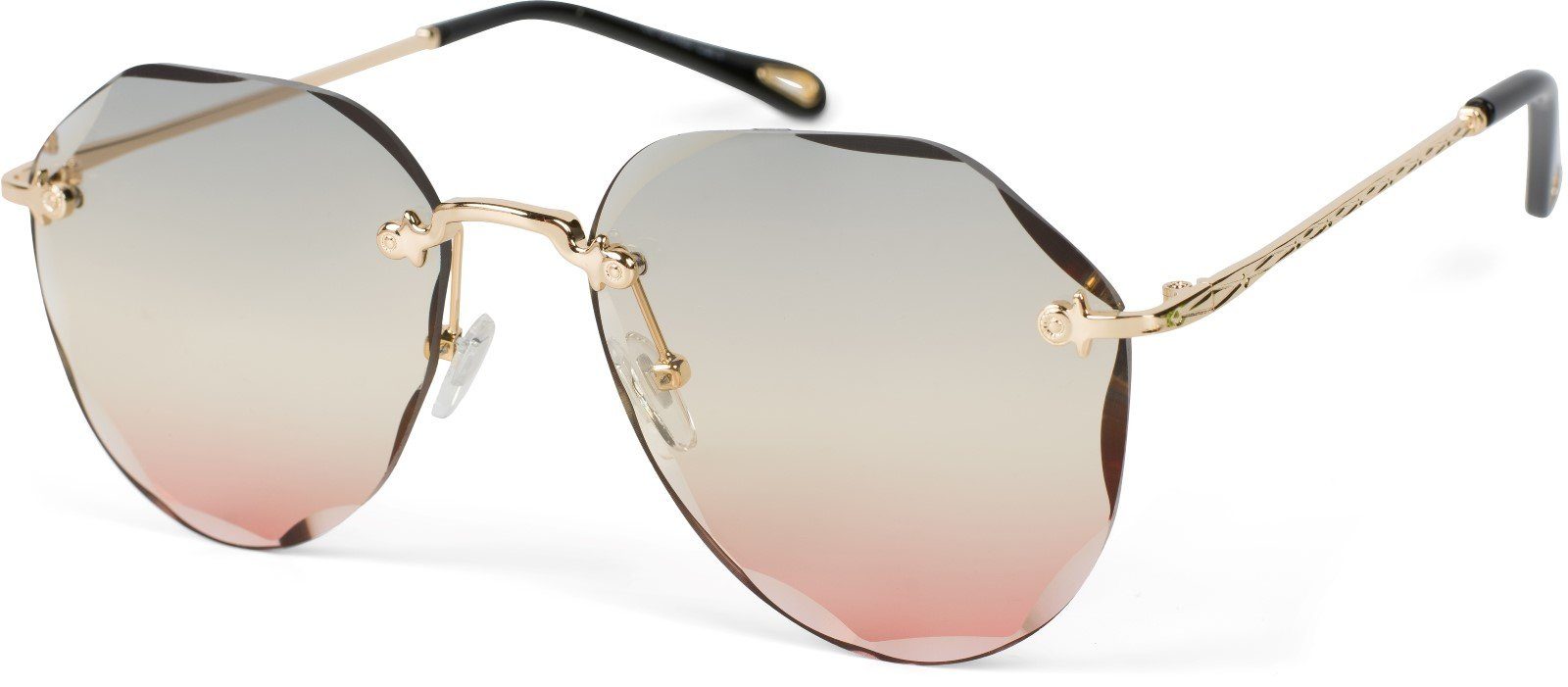 styleBREAKER Sonnenbrille Rahmenlose Piloten Sonnenbrille mit günstig online kaufen