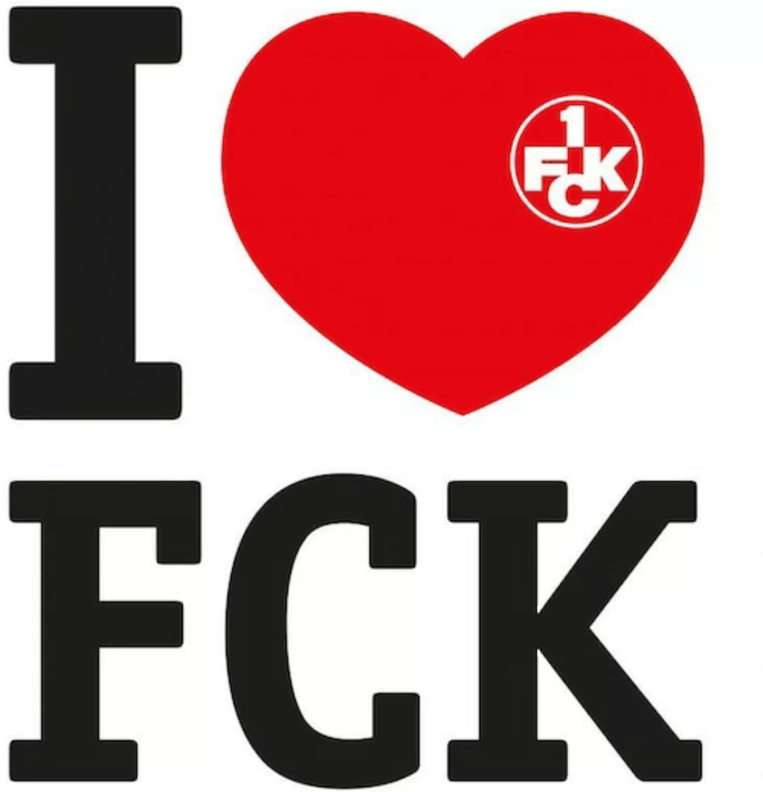 Wall-Art Wandtattoo "Fußball Fanartikel I love FCK", (1 St.) günstig online kaufen