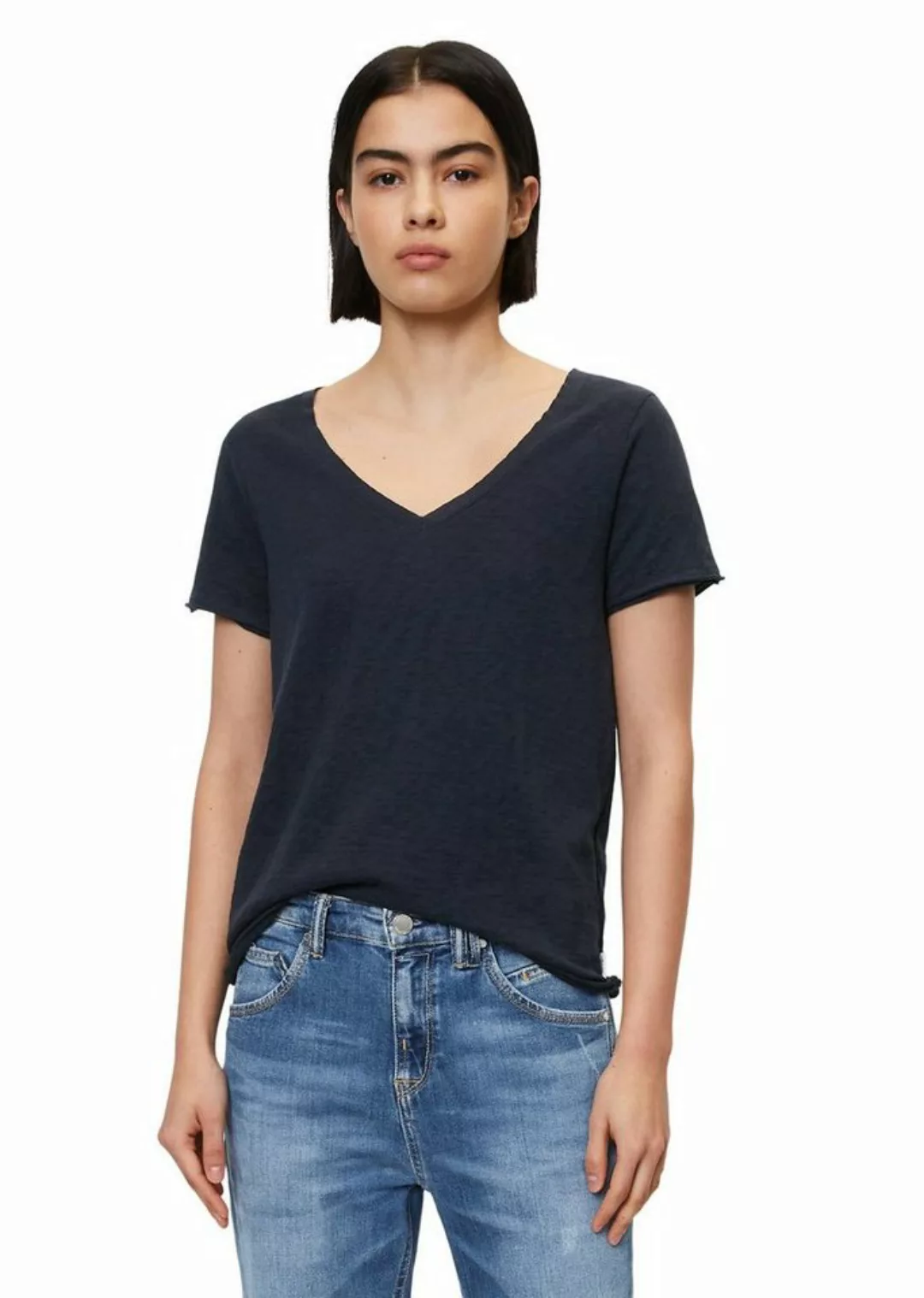 Marc O'Polo DENIM T-Shirt Organic-Slub-Cotton günstig online kaufen