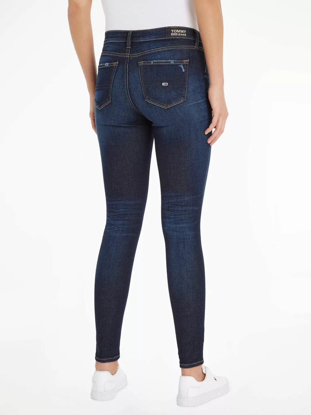 Tommy Jeans Skinny-fit-Jeans mit Tommy Jeans Markenlabel günstig online kaufen
