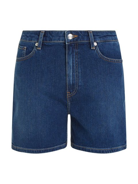 Tommy Hilfiger Shorts DNM STRAIGHT SHORT RW KAI in blauer Waschung günstig online kaufen