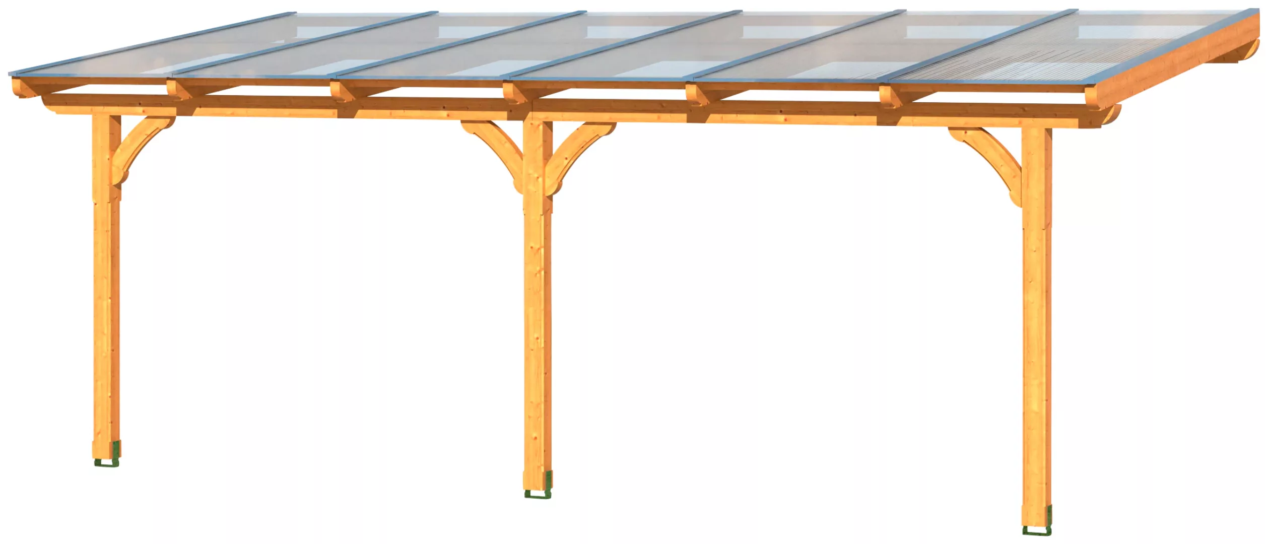 Skan Holz Terrassenüberdachung Rimini 648 cm x 350 cm günstig online kaufen