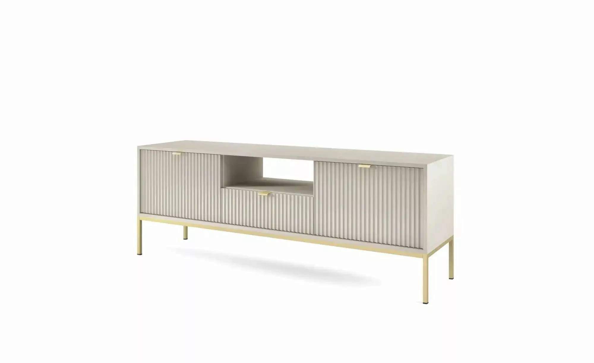 Lowboard Nova ¦ beige ¦ Maße (cm): B: 154 H: 56 Kommoden & Sideboards > Lo günstig online kaufen