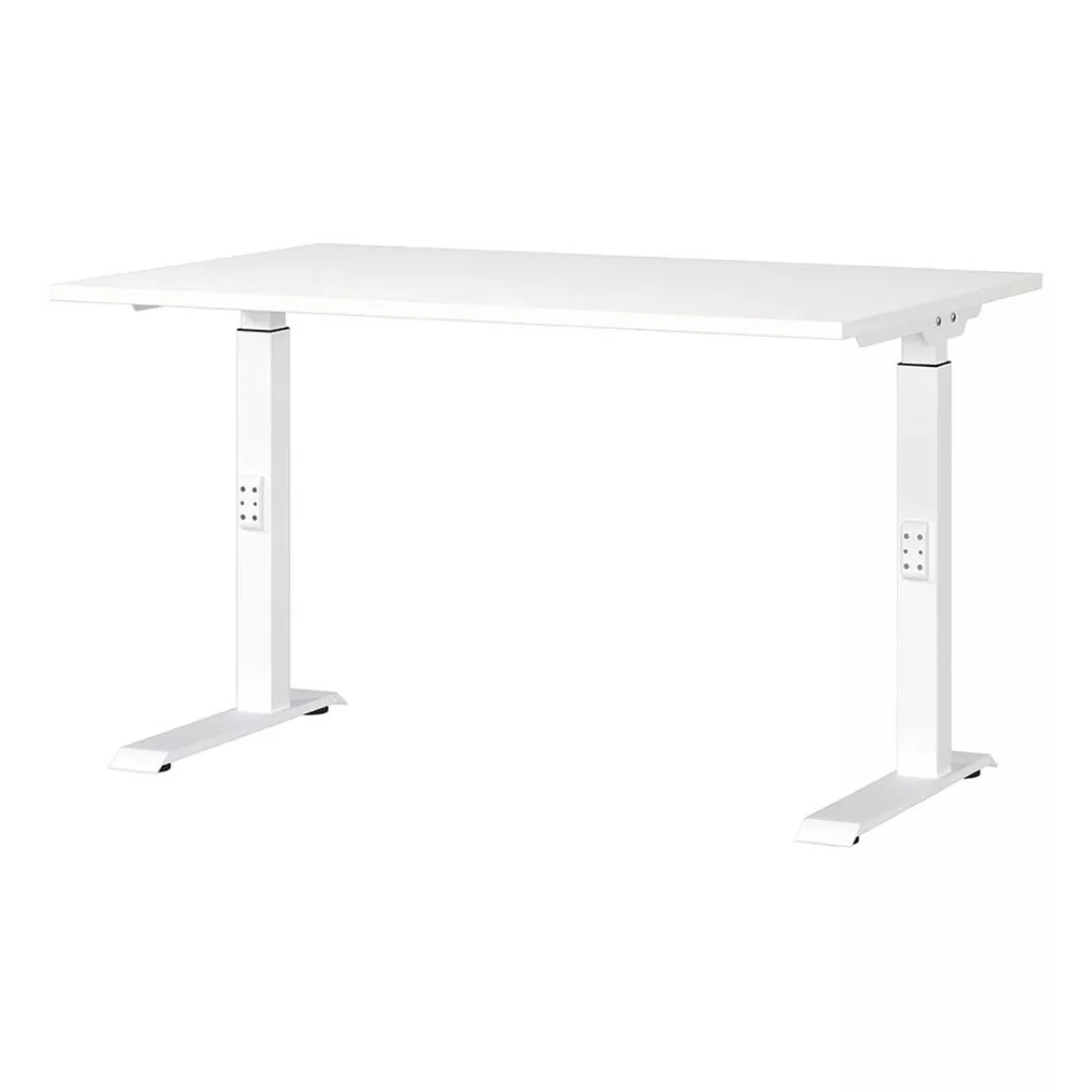 Schreibtisch 120cm, weiß, MEMPHIS-01 günstig online kaufen