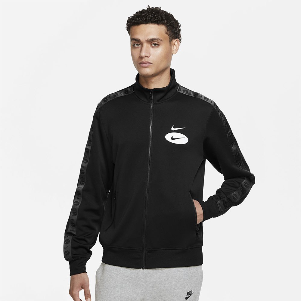 Nike Sportswear Swoosh League Poly Knit Jacke XL Black günstig online kaufen