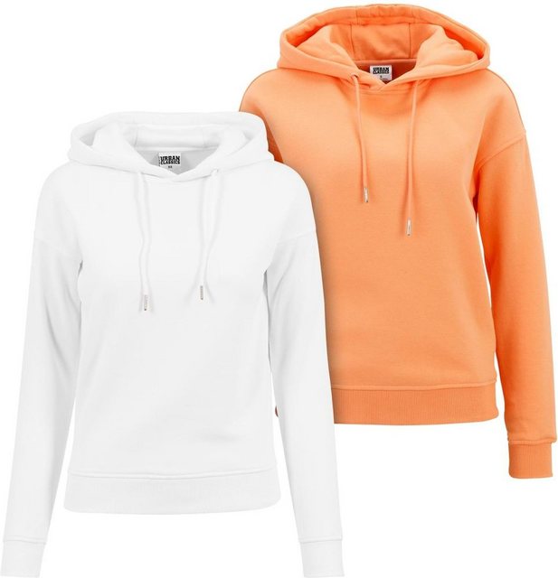 URBAN CLASSICS Hoodie Ladies Hoody 2-Pack günstig online kaufen