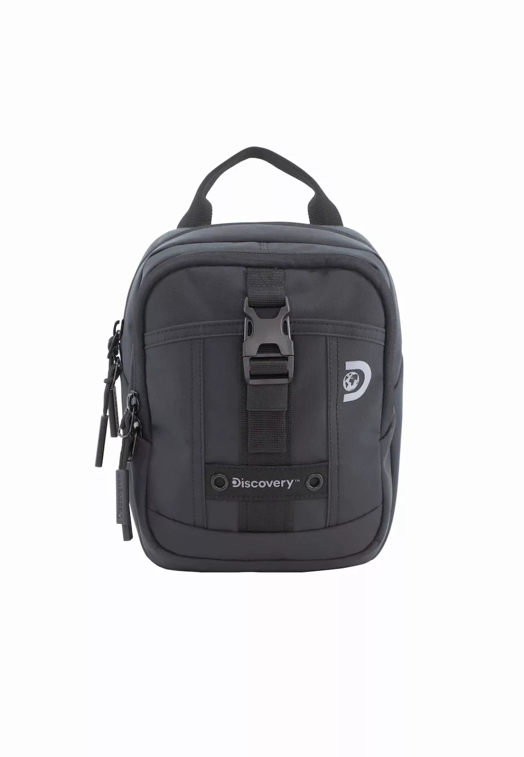 Discovery Schultertasche "Shield", Hergestellt aus robustem rPet Polyester- günstig online kaufen