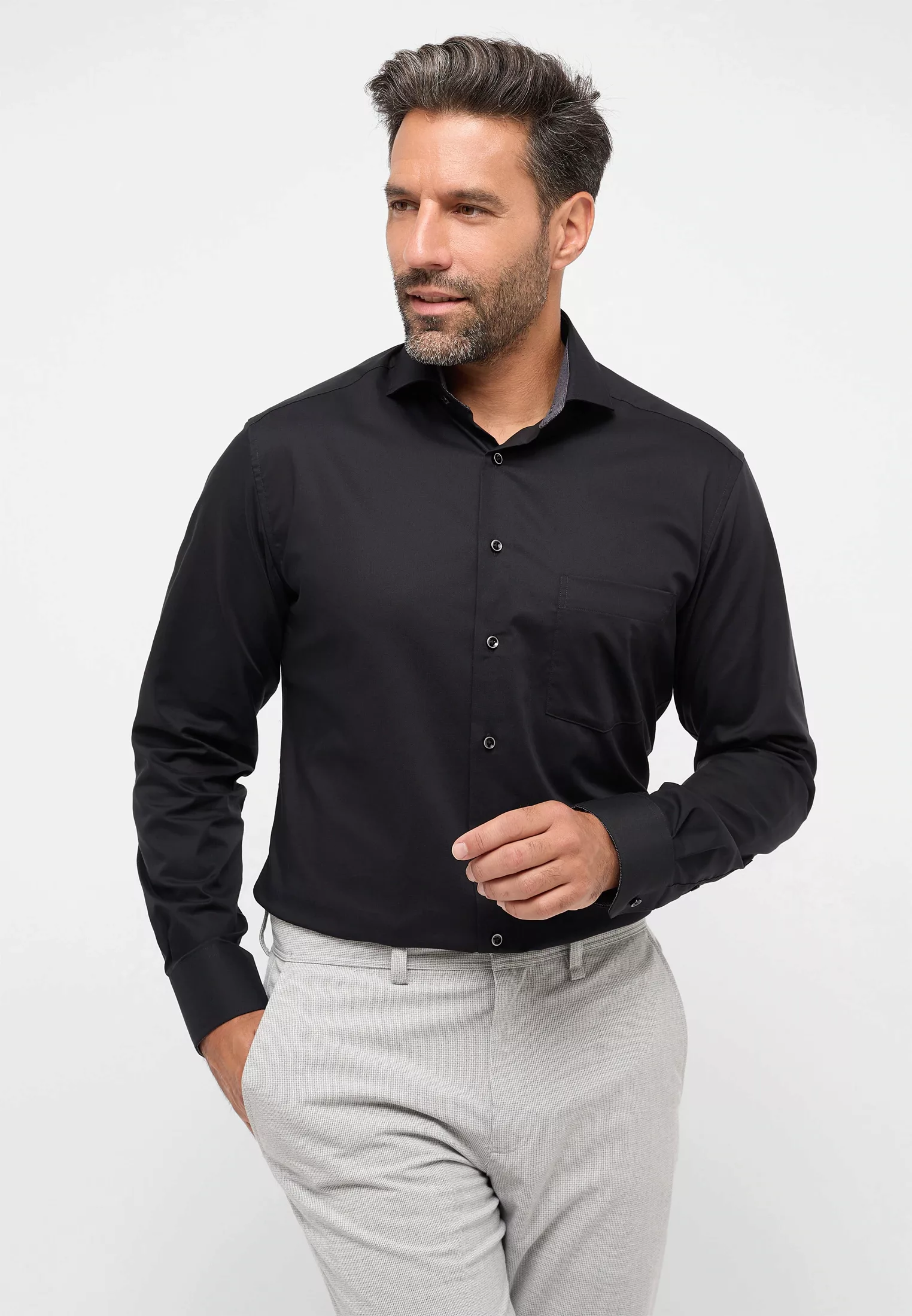 Eterna Langarmhemd - Businesshemd - Performance Shirt SLIM FIT günstig online kaufen