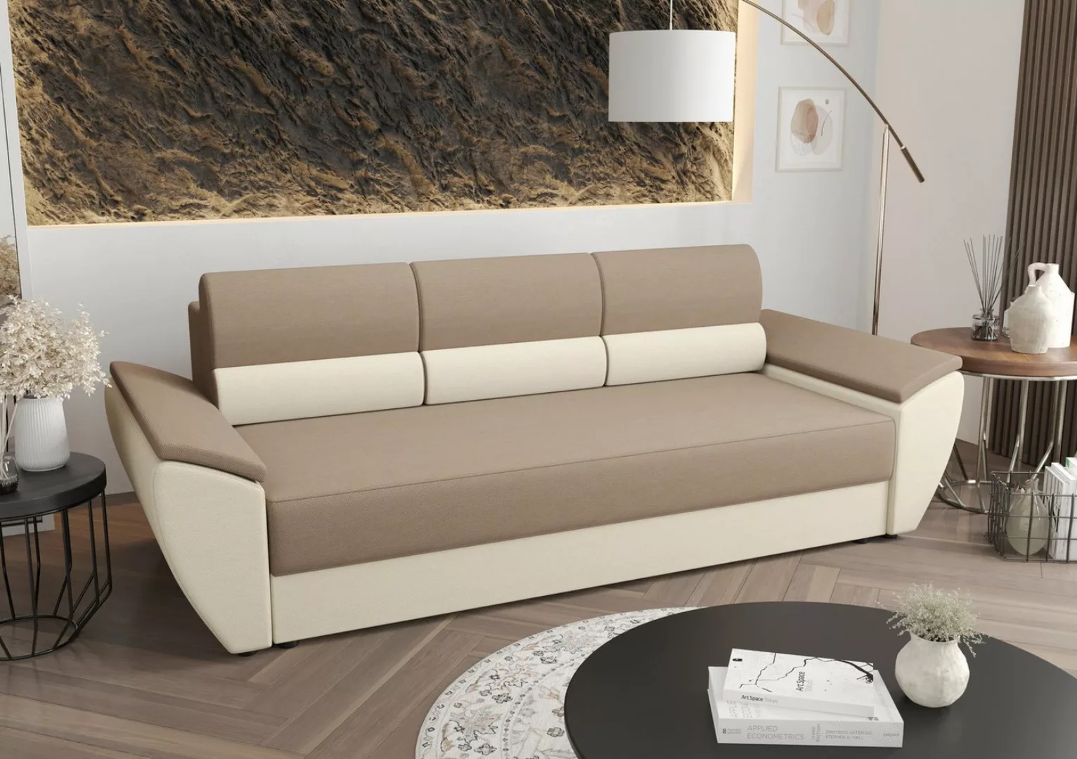 ALTDECOR Sofa REB-BIS, Couch mit Schlaffunktion, Bettkasten, Wohnzimmer günstig online kaufen