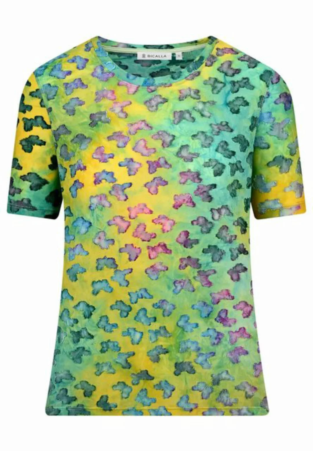 BICALLA T-Shirt Shirt TD Butterfly - 10/blue-pink (1-tlg) günstig online kaufen
